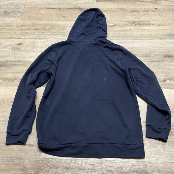 Nike Pro Dri-Fit Training Full Zip Navy Jacket Mens Navy Blue CZ6376-451 Size S - Picture 7 of 7